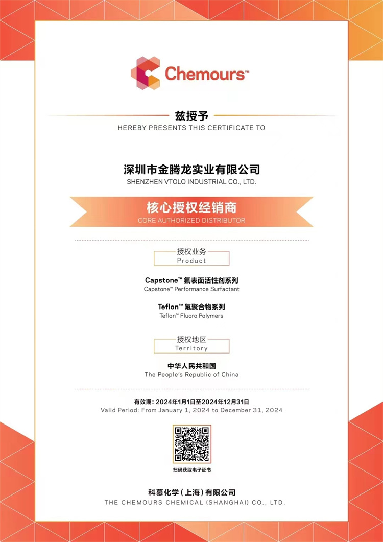 氟表面活性劑 有限公司(圖1) 氟表面活性劑 有限公司(圖1)